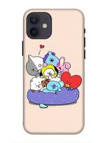 Mobile Cover - Printed Mobile BTS Cartoon Case/Cover - Design 04